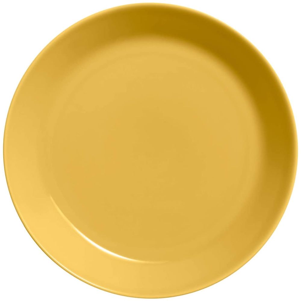 Iittala Teema Dinner Plate, 10.25 inches, Honey, Vitro Porcelain