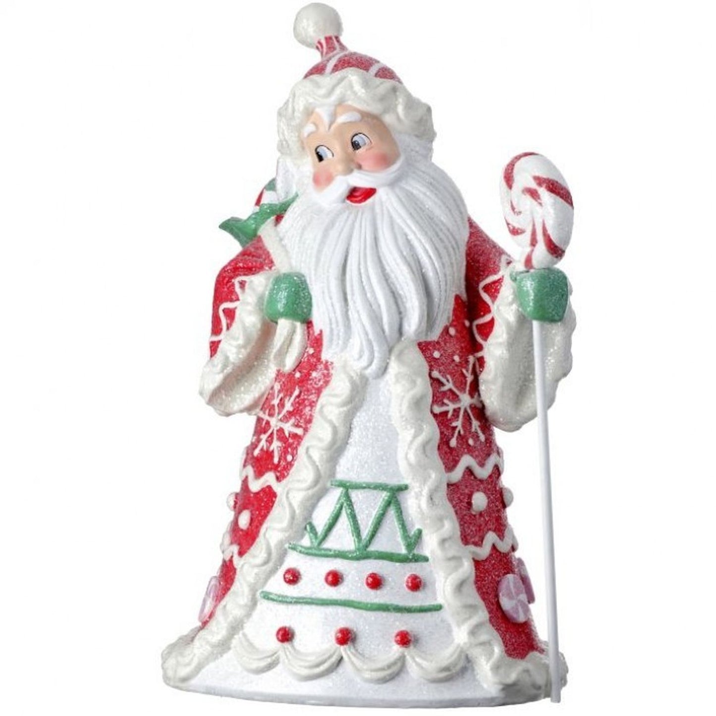 Regency International 18" Resin Candylicious Santa With Lollipop