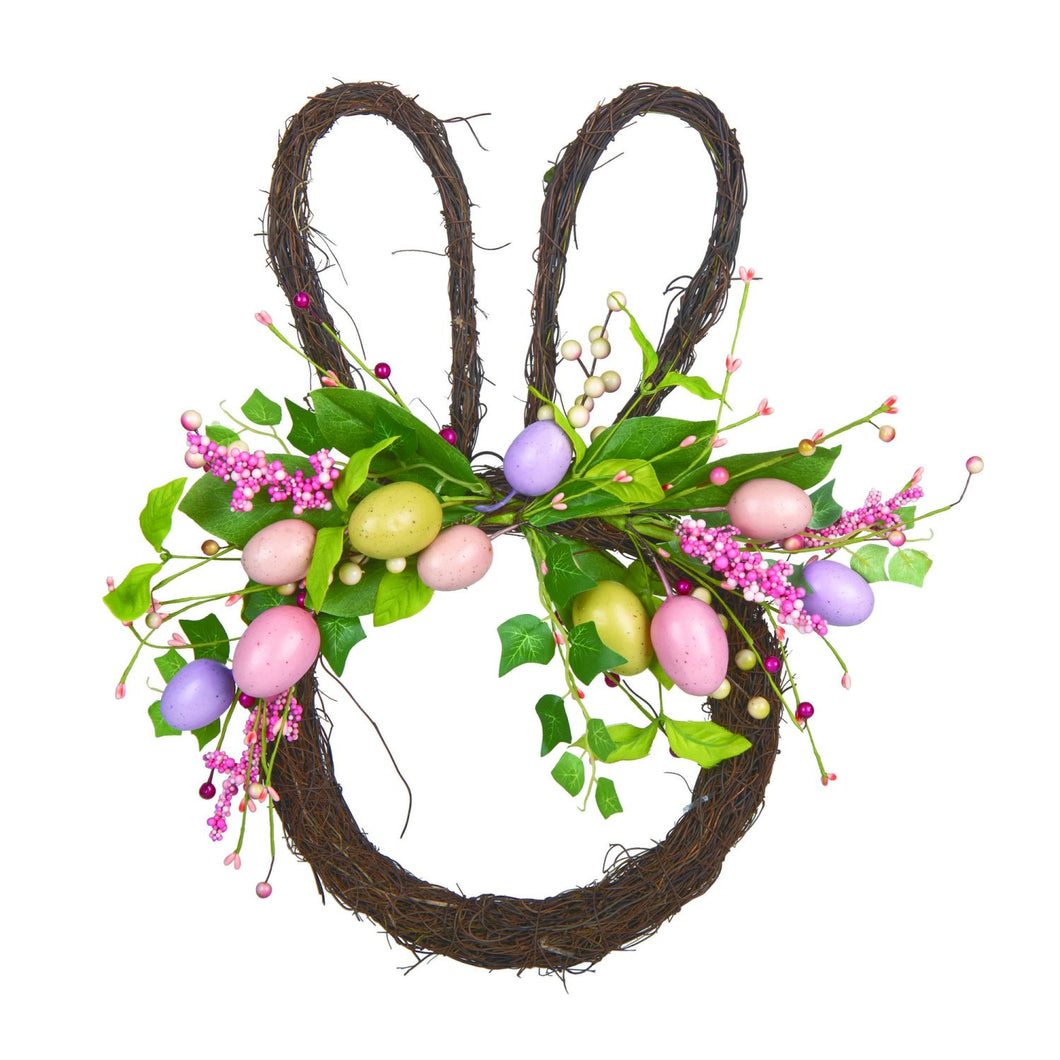 Transpac Easter Bunny Wreath