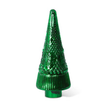Load image into Gallery viewer, Park Hill Connecticut Cheer Festive Green Glass Lighted Christmas Tree