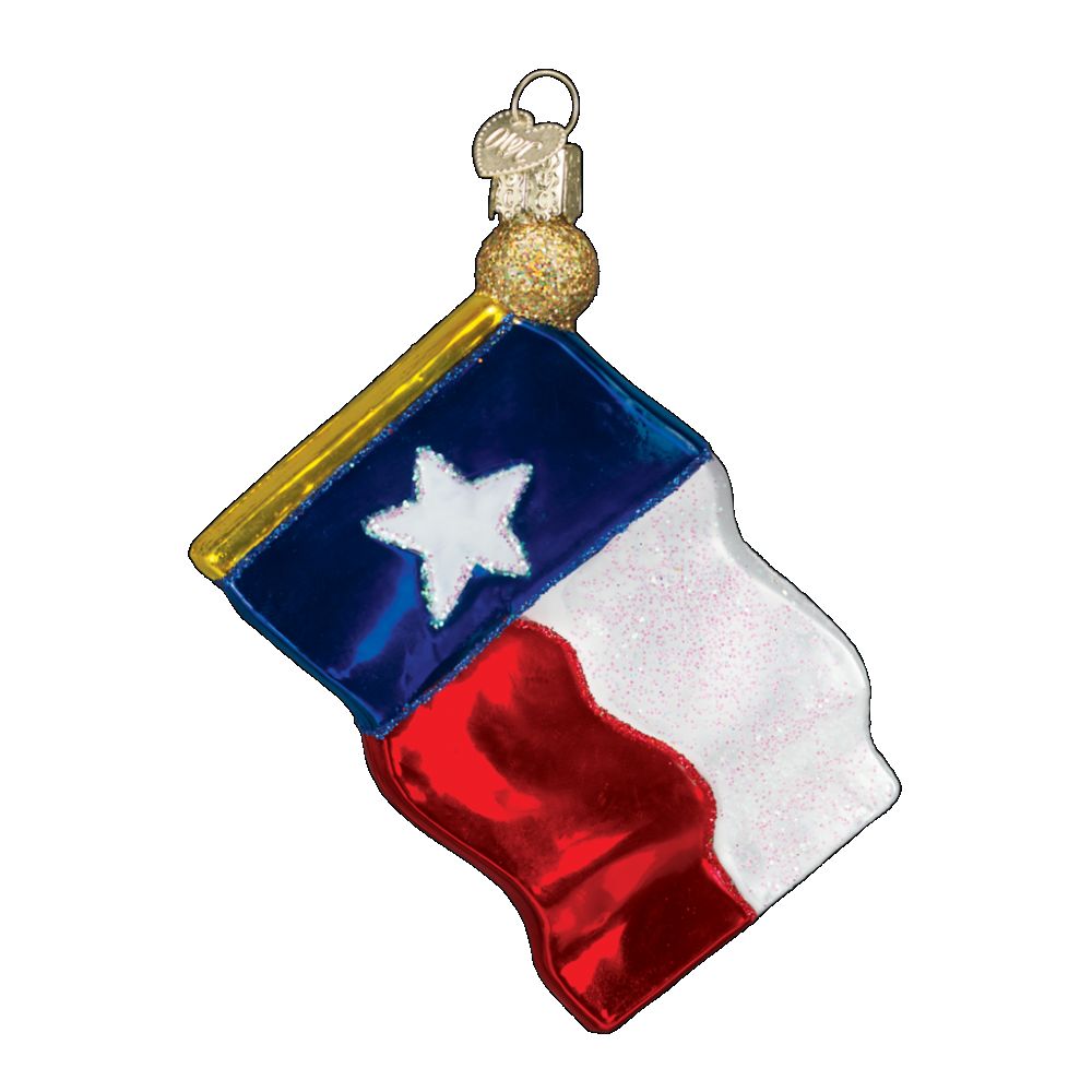 Old World Christmas Texas State Flag Ornament