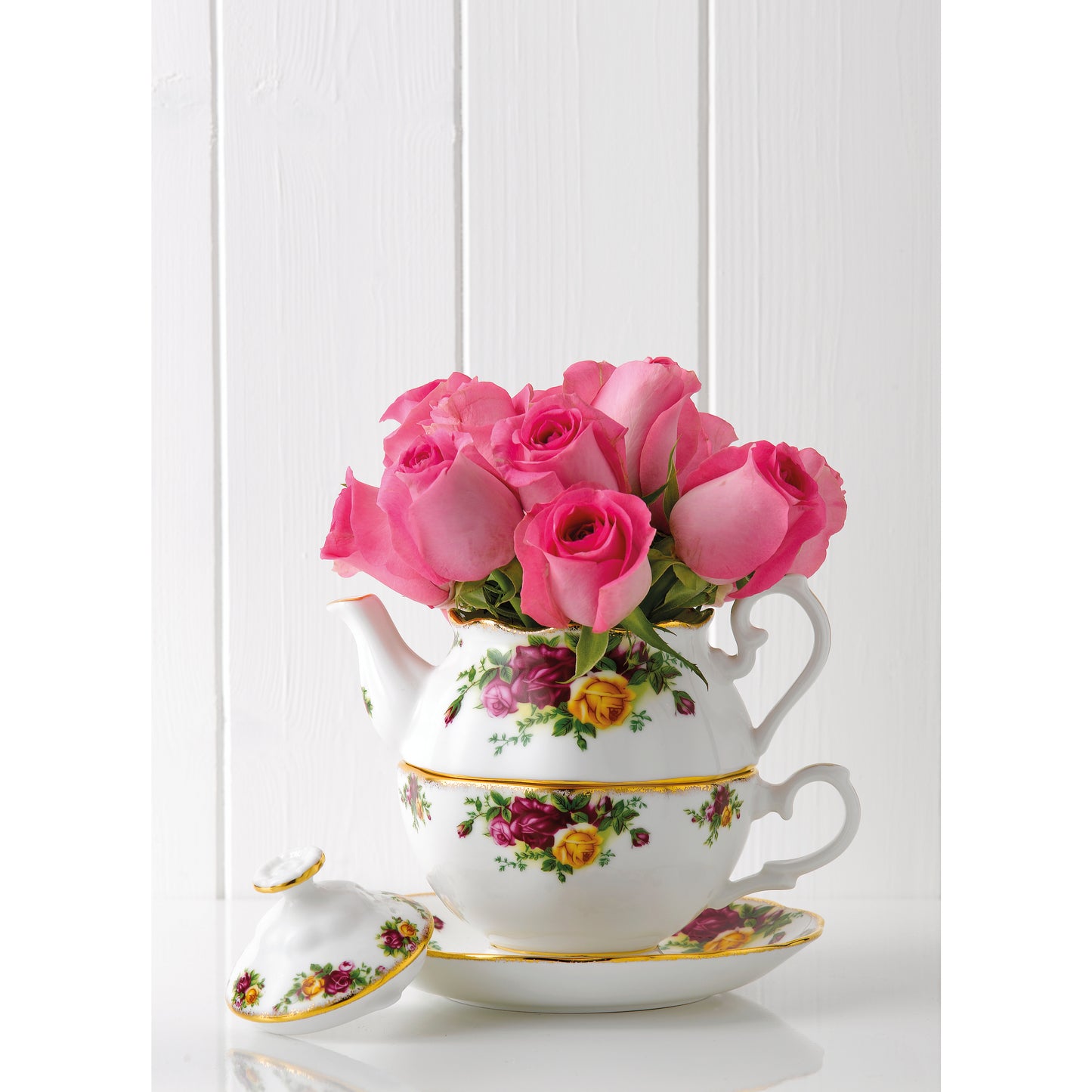 Royal Albert Old Country Roses Tea For One 16.9floz