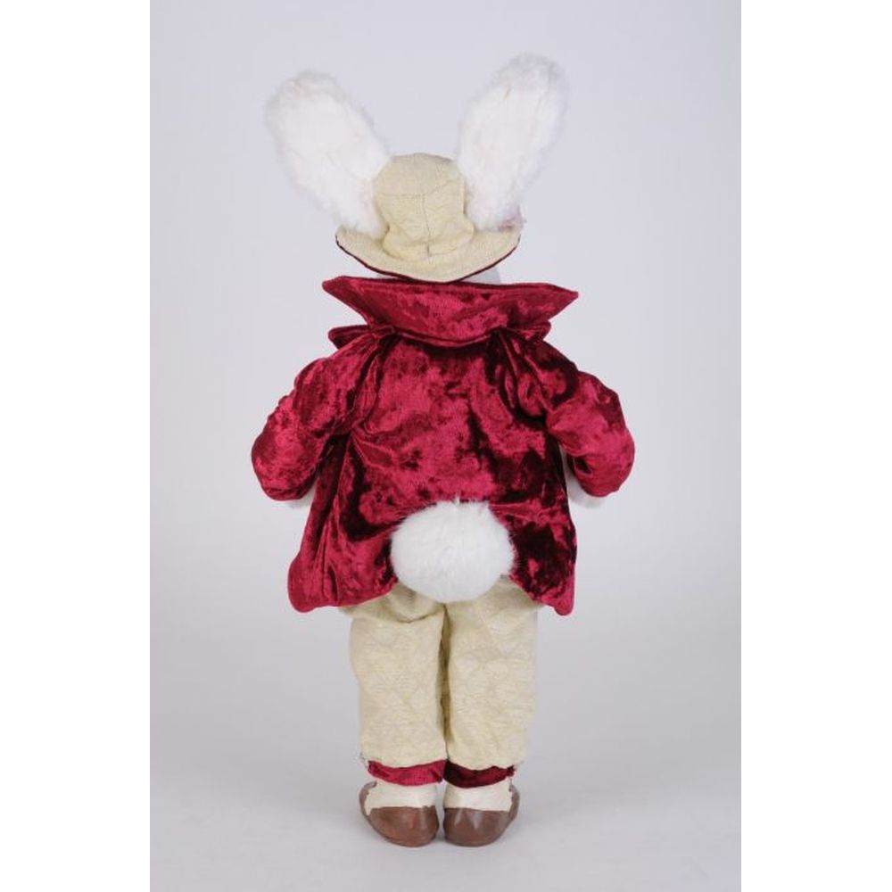 Karen Didion Royal Elegance Boy Bunny Figurine, 20 inches