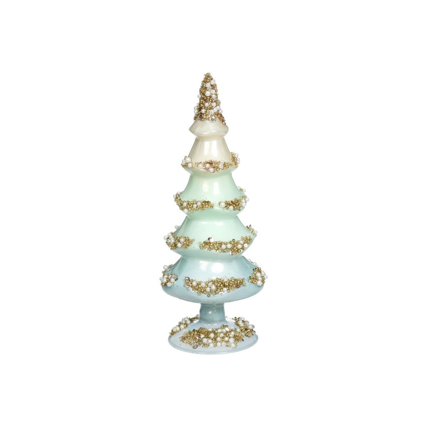 Mark Roberts Christmas 2024 Ombre Tabletop Tree, Small - 10 Inches