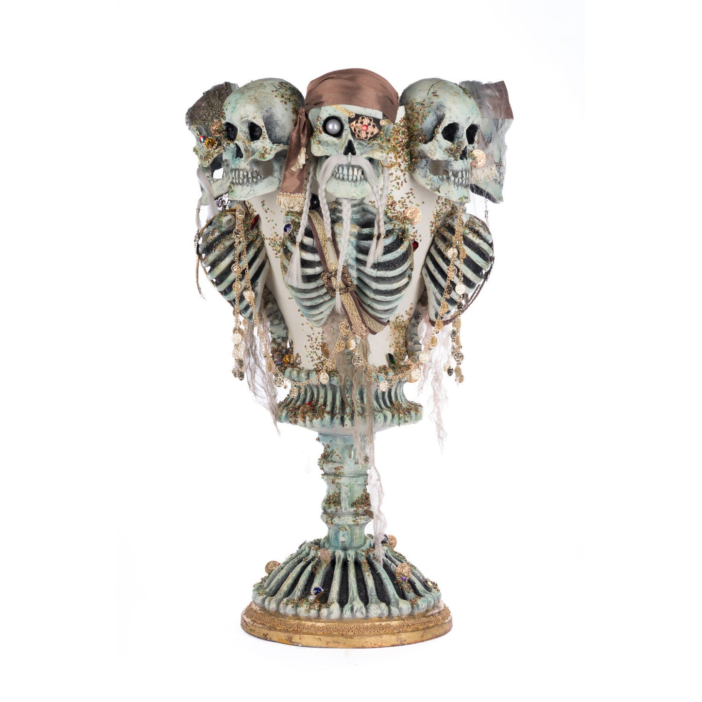 Katherine's Collection 2024 Treacherous Treasure Urn, 31-Inch
