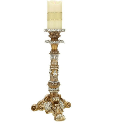 Mark Roberts 2023 Jeweled Pillar Candle Holder