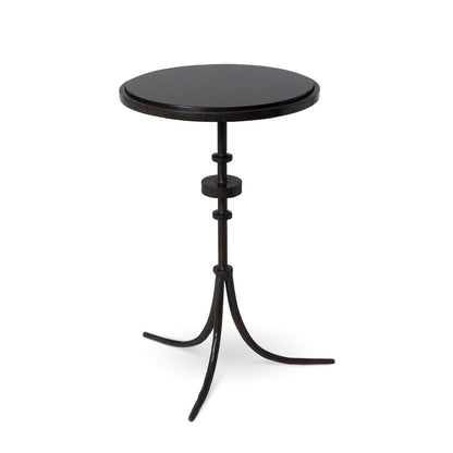 Park Hill Collection Urban Living Industrial Granite Top Accent Table
