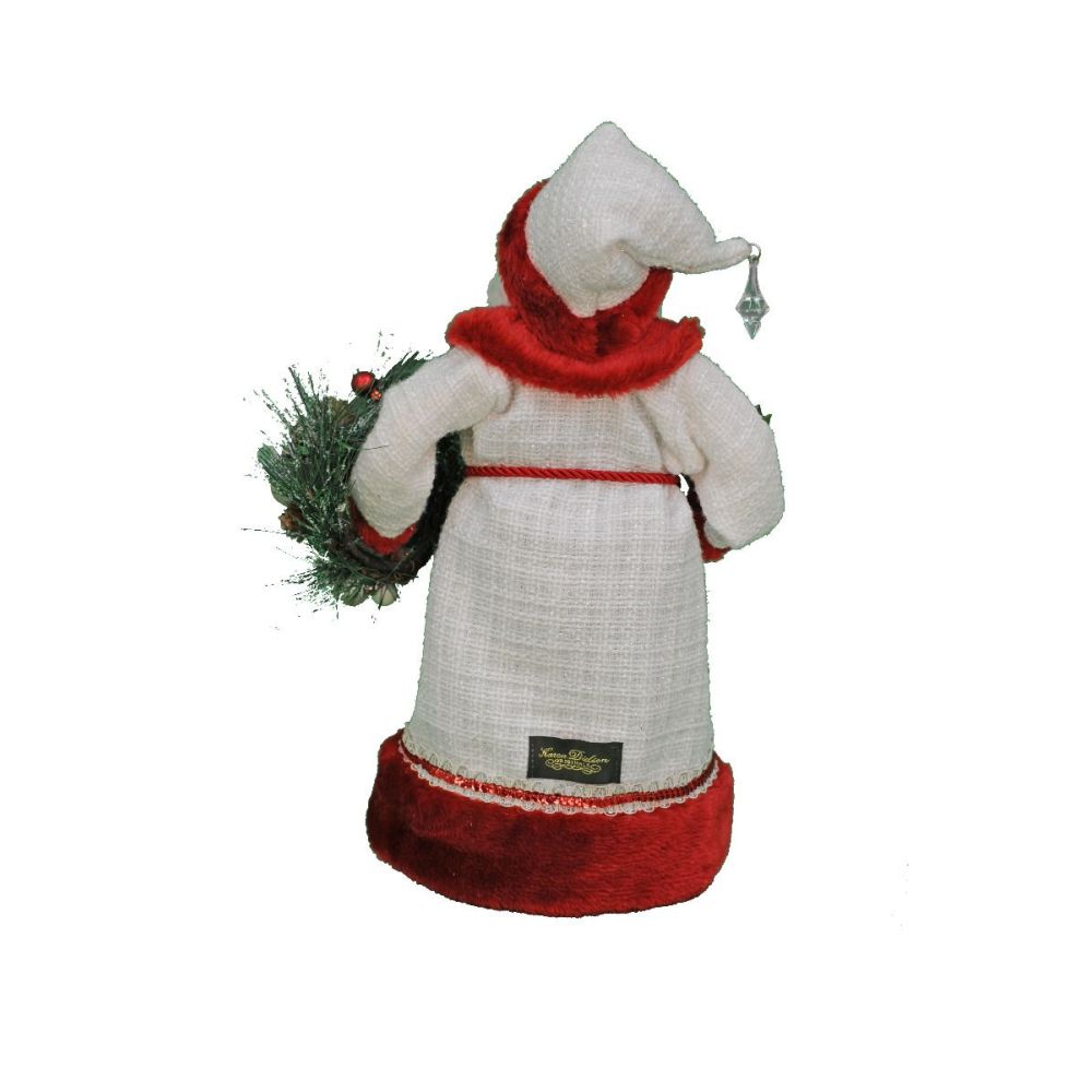 Karen Didion Originals Winter Serenity Santa Figurine, 17 inches