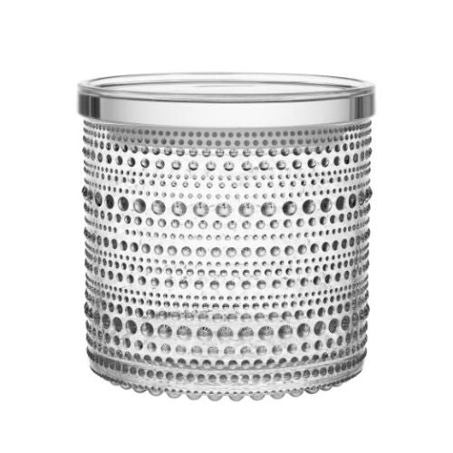Royal Copenhagen Iittala Kastehelmi Jar, 4.5 X 4.5 inches, Glass