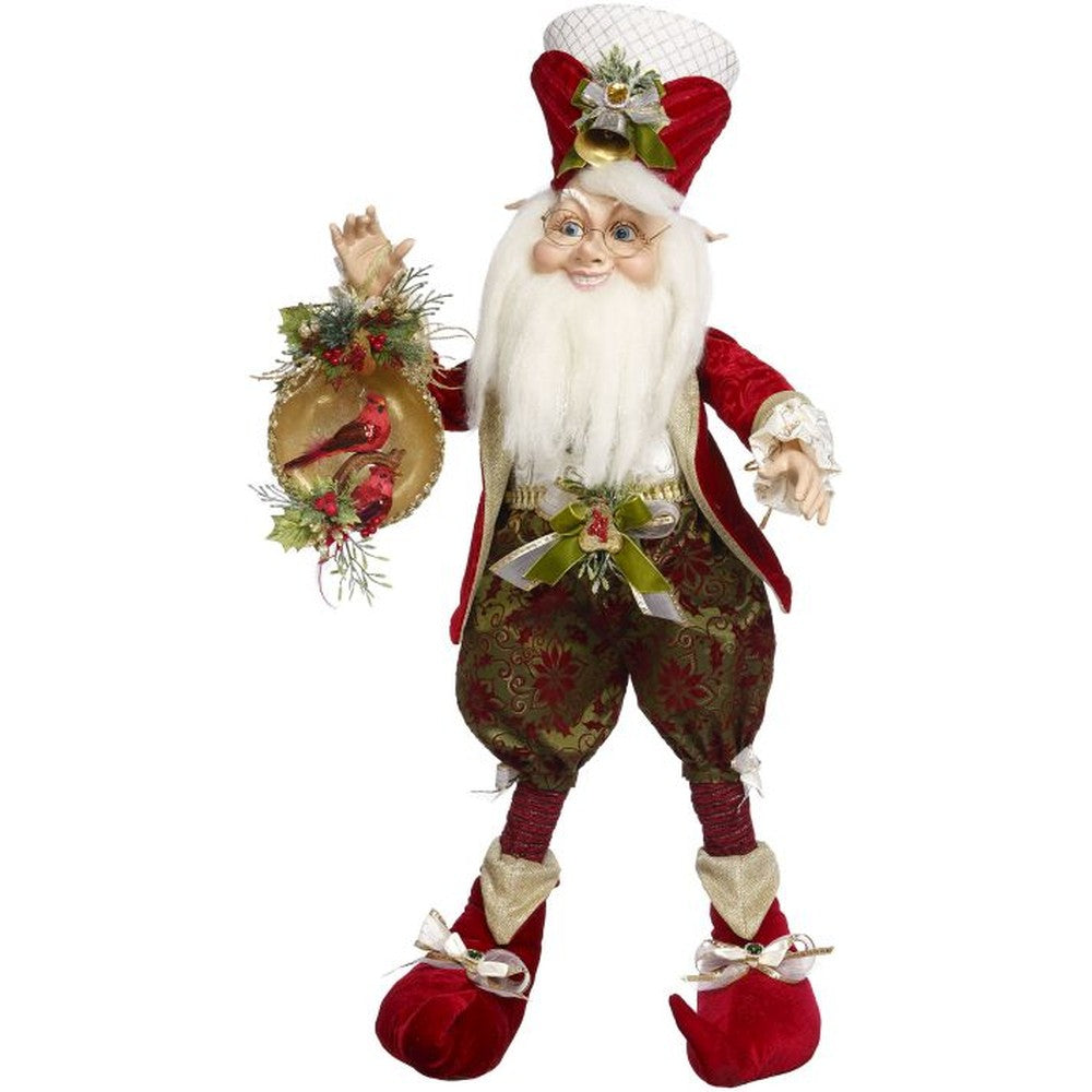 Mark Roberts 2020 Collection 4 Calling Birds North Pole Elf, Large Figurine