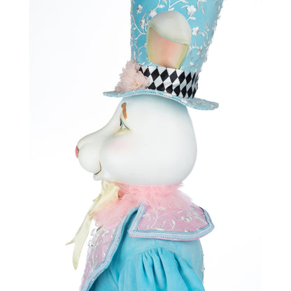 Katherine's Collection Hearts & Wonderland White Rabbit Life Size Doll