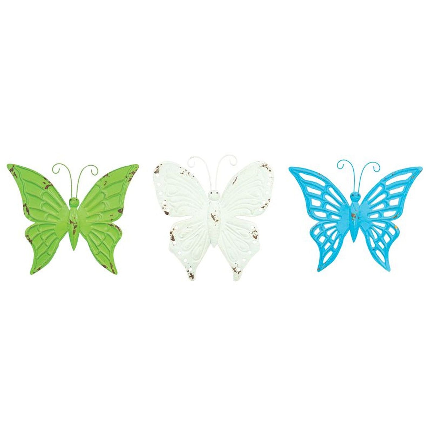 Hanna's Handiworks Rustic Spring Butterfly Hanger Set Of 3 Assortments