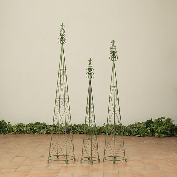 Gerson Companies Set of 3 Metal Plant Stands, Large Is 63.2"H