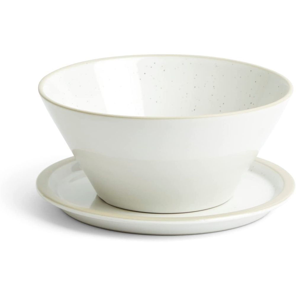 Royal Doulton Urban Dining Bowl & Plate/Lid White, 4 Piece Set