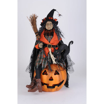 Karen Didion Originals Lighted Ida Witch Figurine, 26 Inches