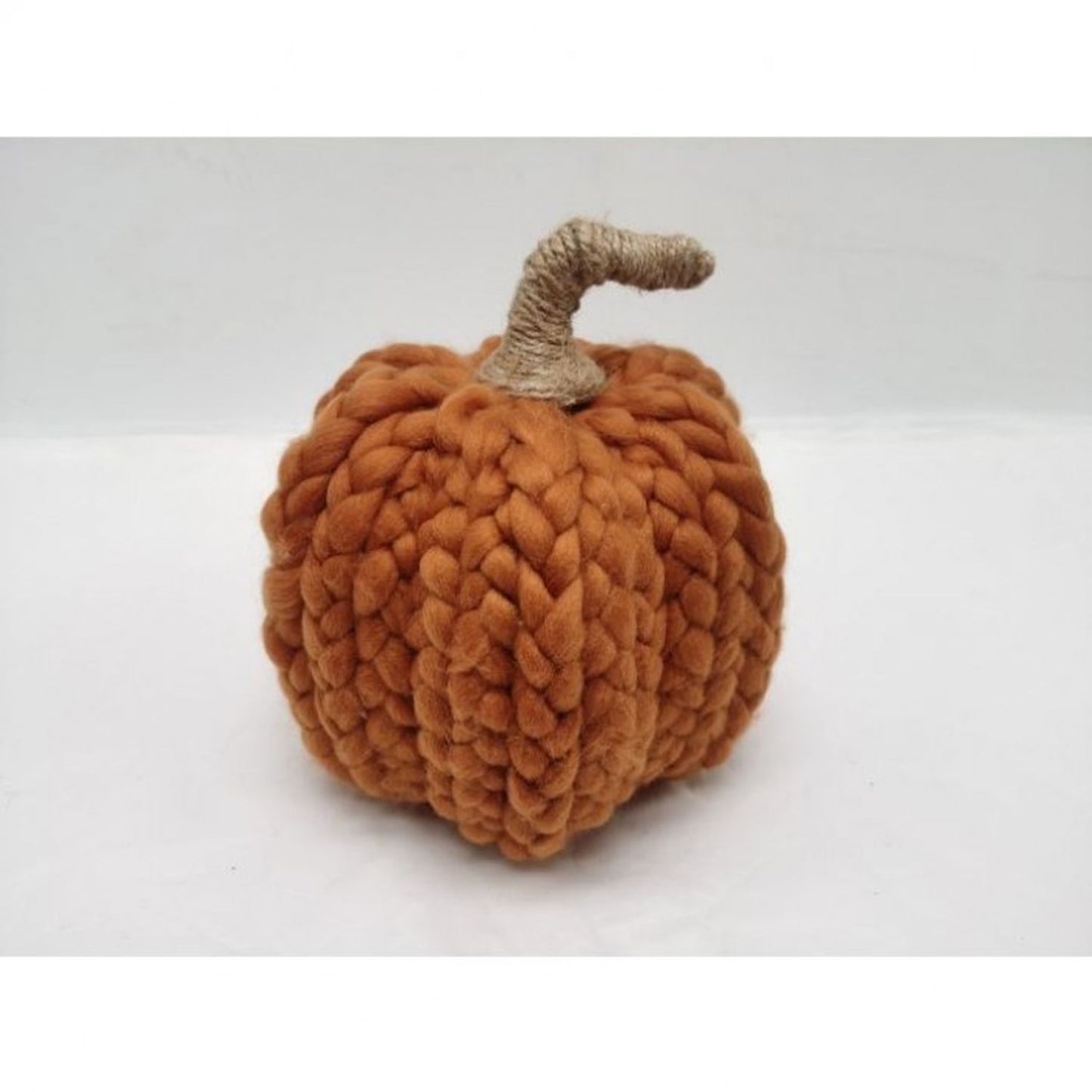 Regency International 8.5" Woven Yarn Pumpkin