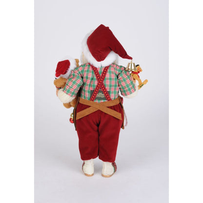 Karen Didion Originals Toymaker Santa Figurine, 17 Inches