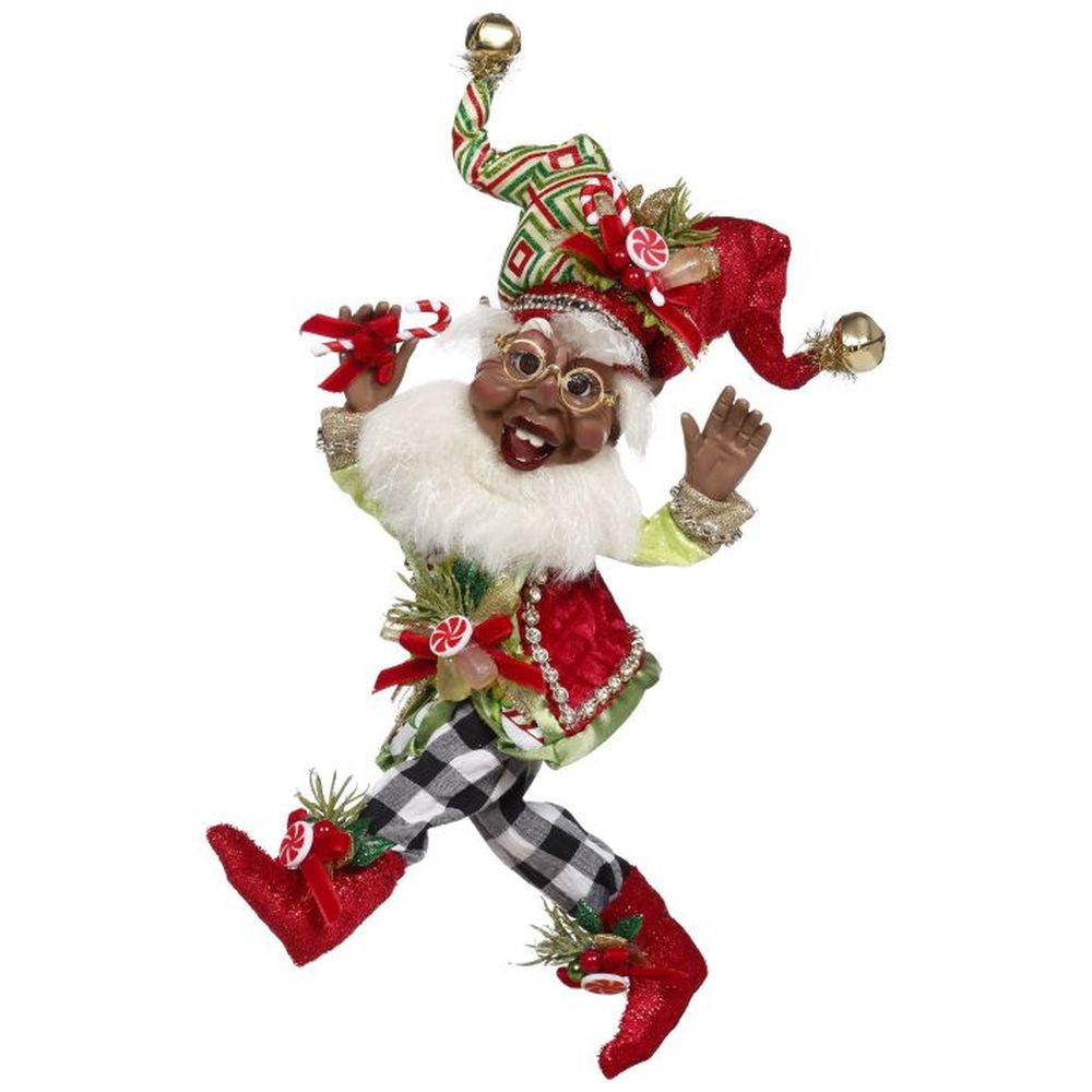 Mark Roberts Christmas 2022 African American Candy Dandy Elf Figurine