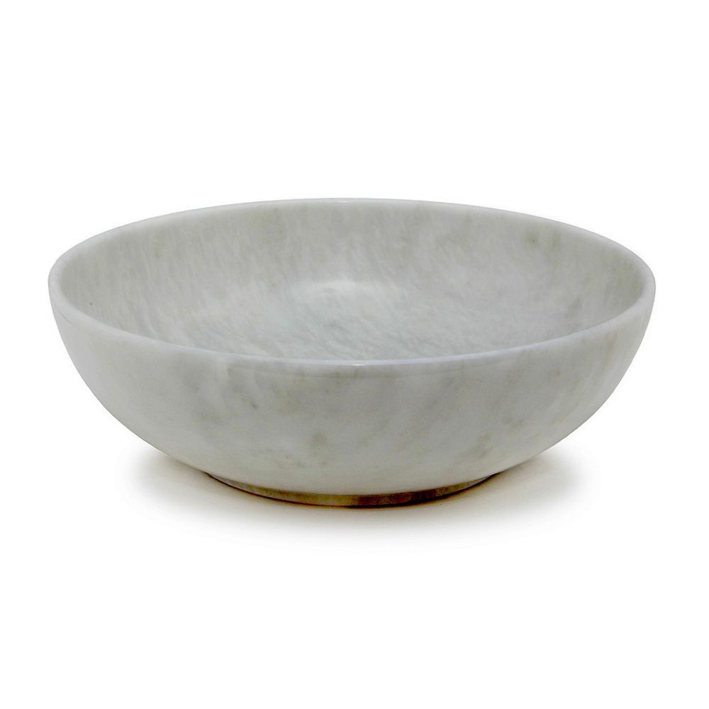 Marble Crafter 12" Laurus Collection Marble Decorative Bowl