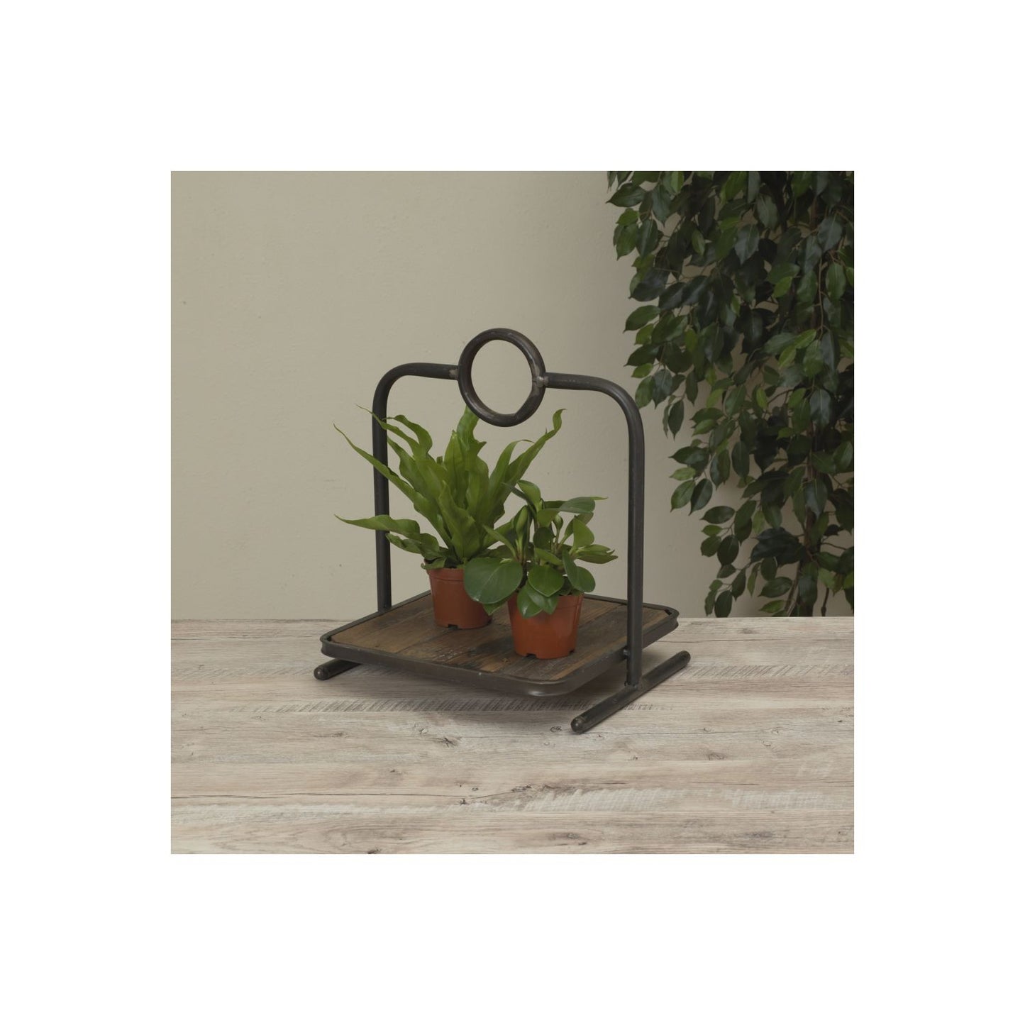 Gerson Company 16.5"H Wood & Metal Stand