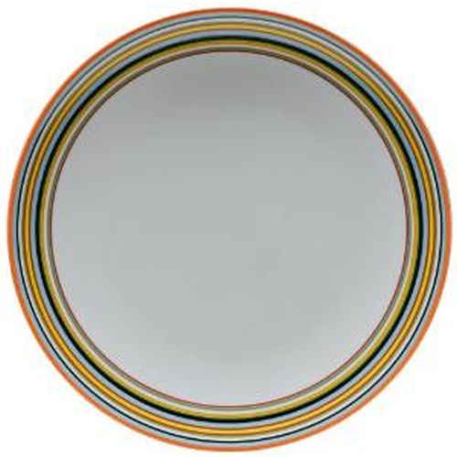 Iittala Origo Dinner Plate, 10.25 inches, Orange, Porcelain