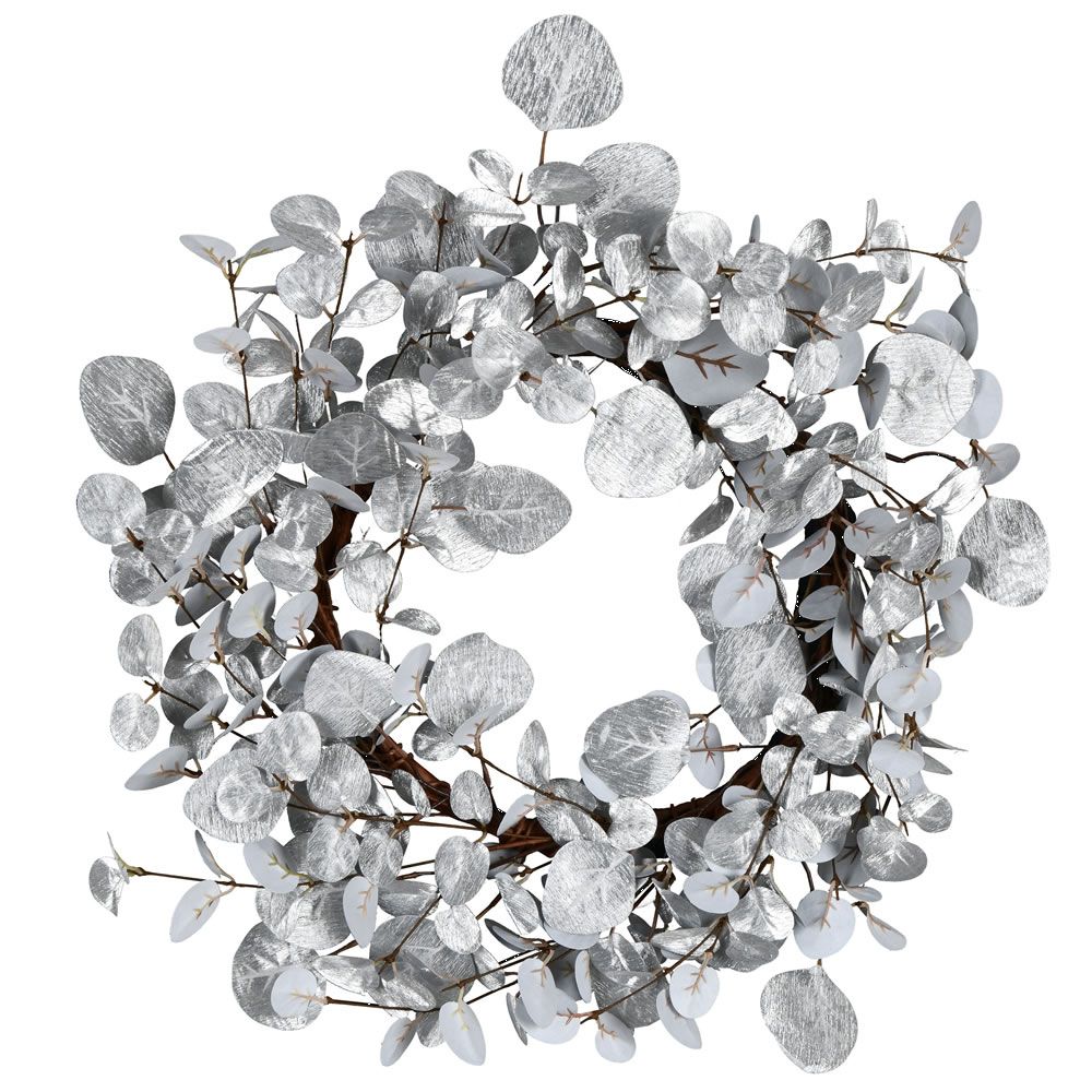 Vickerman 22" Eucalyptus Artificial Christmas Wreath, Unlit
