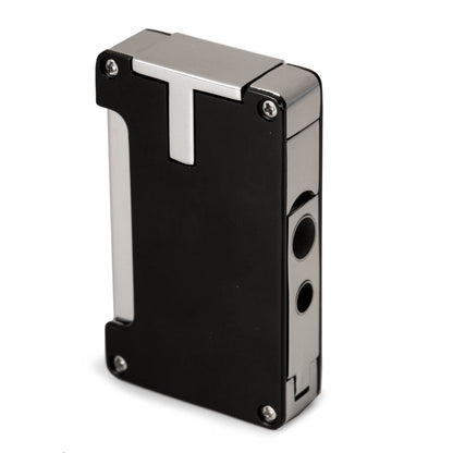 Torch Lighter w/ Punch Cutter In A Gunmetal & Anodized Case