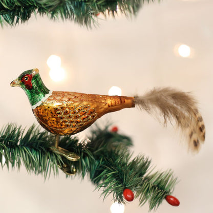 Old World Christmas Pheasant Ornament
