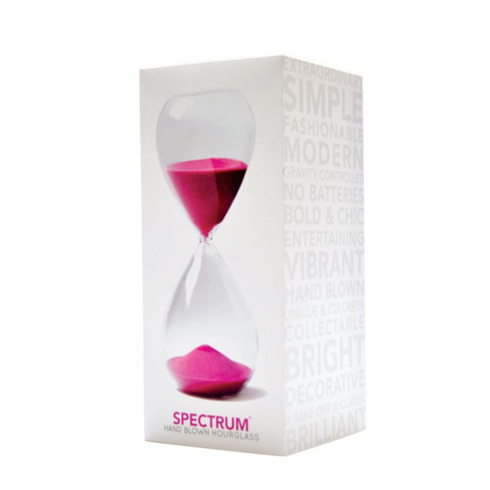 Two's Company Spectrum Hourglass in Gift Box Assorted 6 Colors