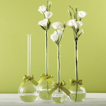 Two's Company Sleek and Chic Set of 4 Bubbles Vases