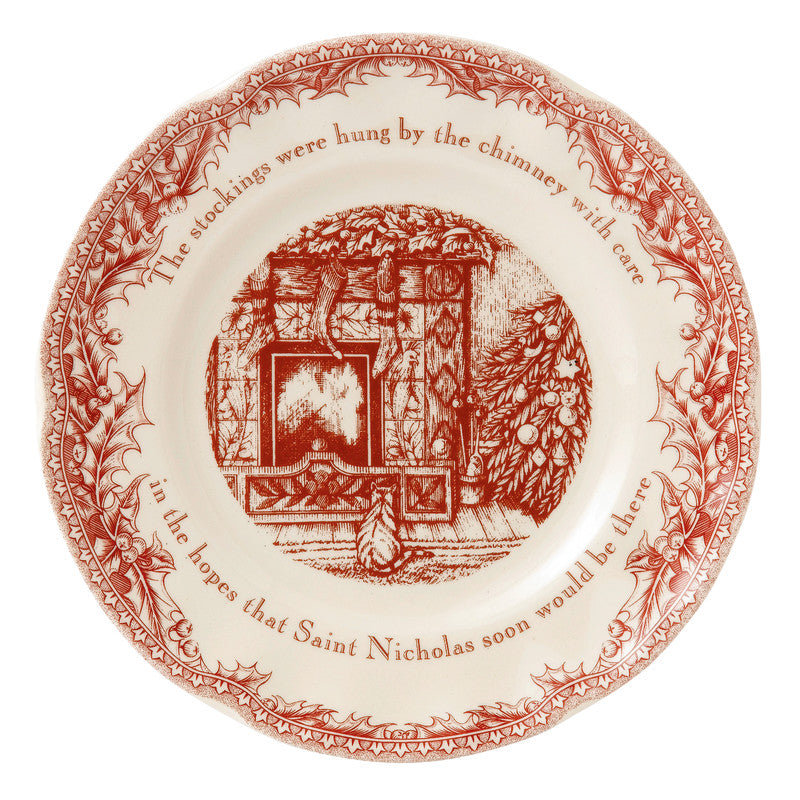 Waterford Johnson Brothers  2020 Twas The Night Salad Plate 8"
