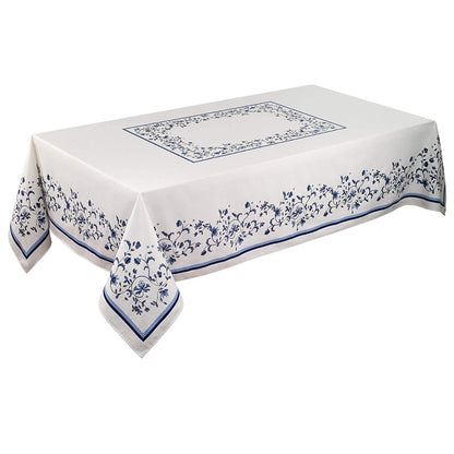 Avanti Linens Blue Portofino Table Cloth.
