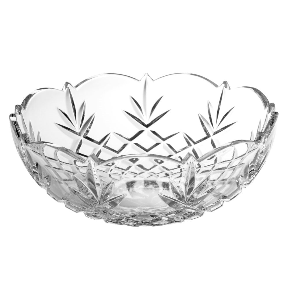 Galway Renmore 9" Bowl, Clear, Crystal