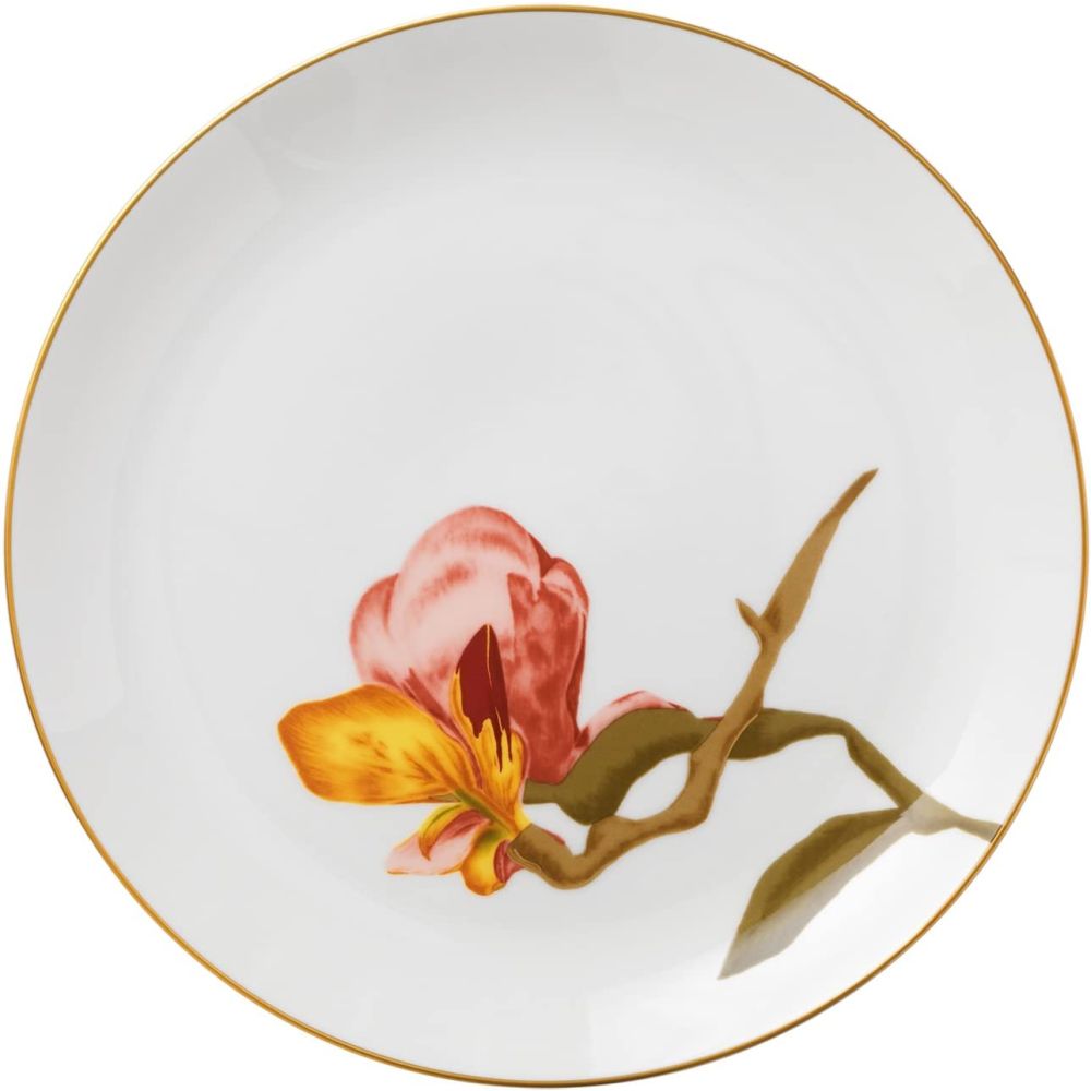 Royal Copenhagen Flora Plate Magnolia 10.75"