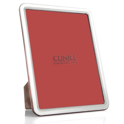 Cunill .925 Sterling Bead Rounded Corners Picture Frame