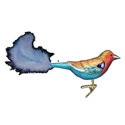Old World Christmas Lilac-Breasted Roller Bird Ornament