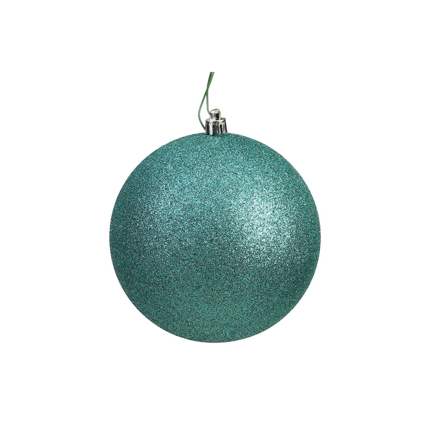 Vickerman 6" Glitter Ball Ornament, 4 Per Bag
