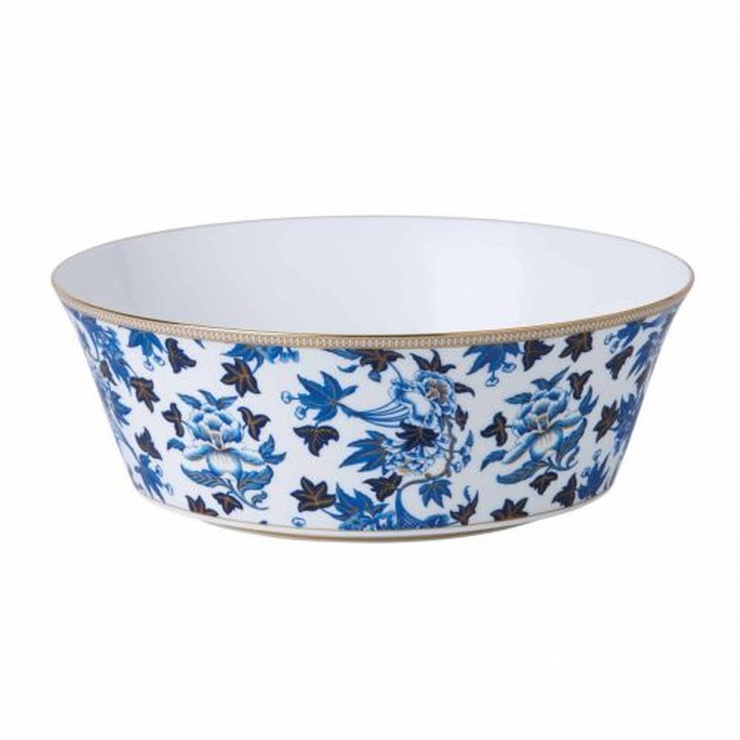 Wedgwood Hibiscus Oval Serving Bowl 13.4 Inch Floral