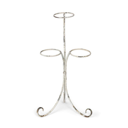 Park Hill Collection Iron Tiered Standing Pot Rack