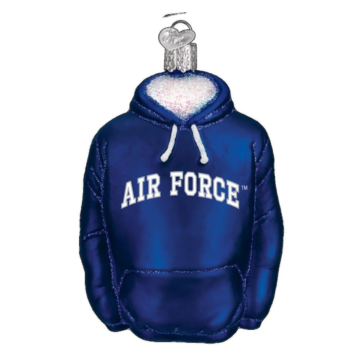 Old World Christmas Air Force Hoodie Ornament