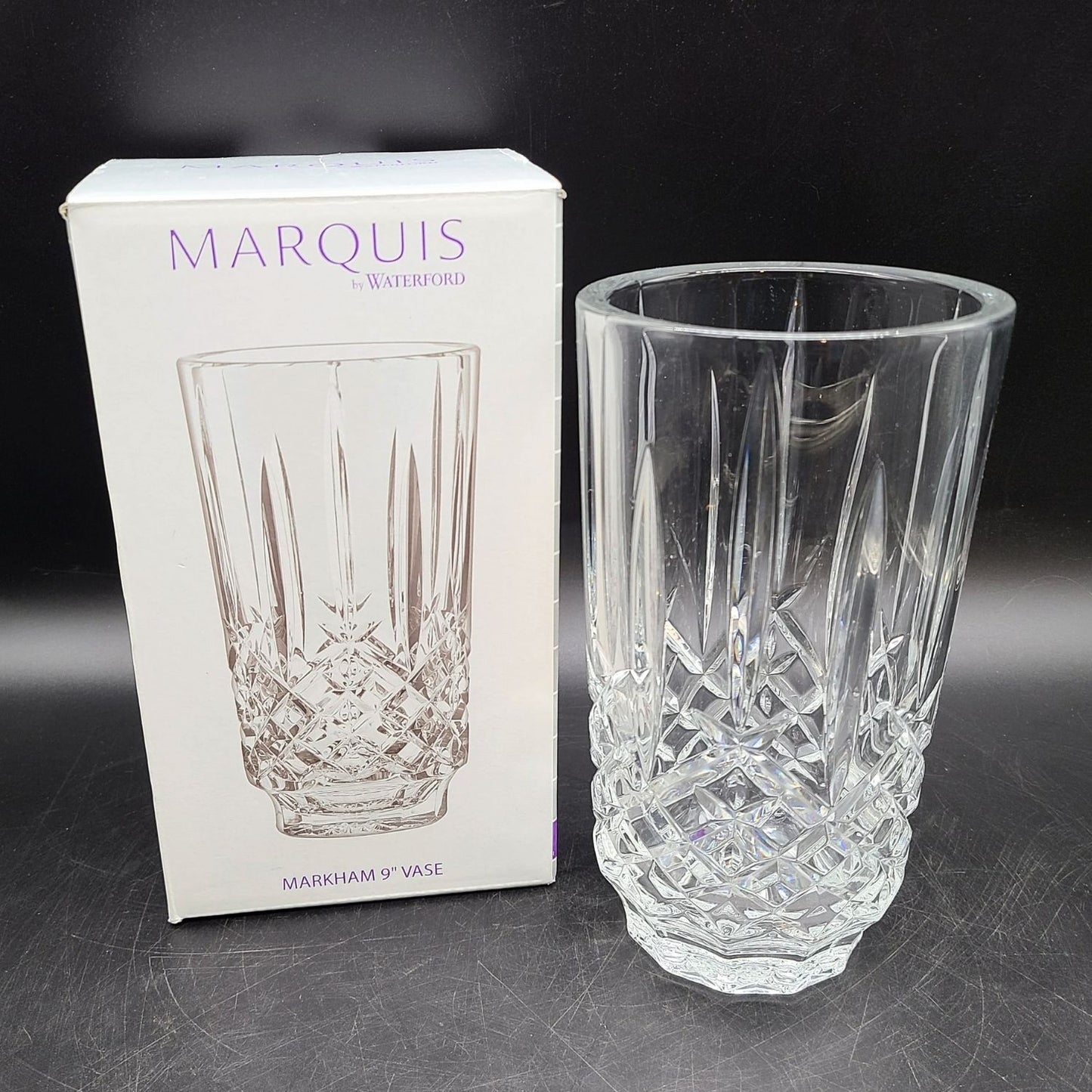 Waterford Marquis Markham Vase 9"