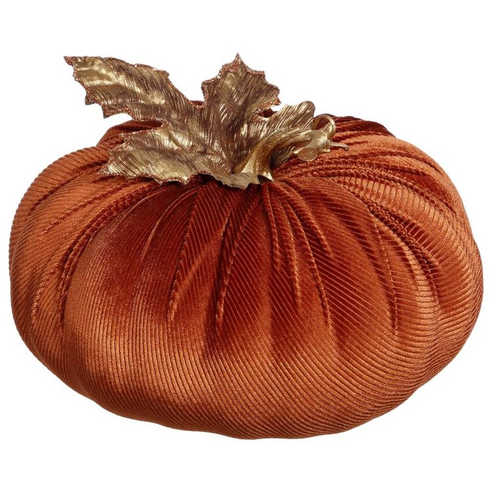 Mark Roberts Fall 2022 Velvet Pumpkin, Small 8.5 X 6 Inches