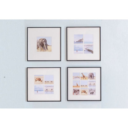 Addison Ross 8x8 1 App Brushed Gold Metal Square Picture Frame