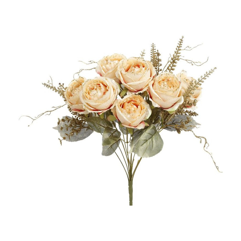Mark Roberts Christmas 2020 Golden Rose Bunch, 20 inches