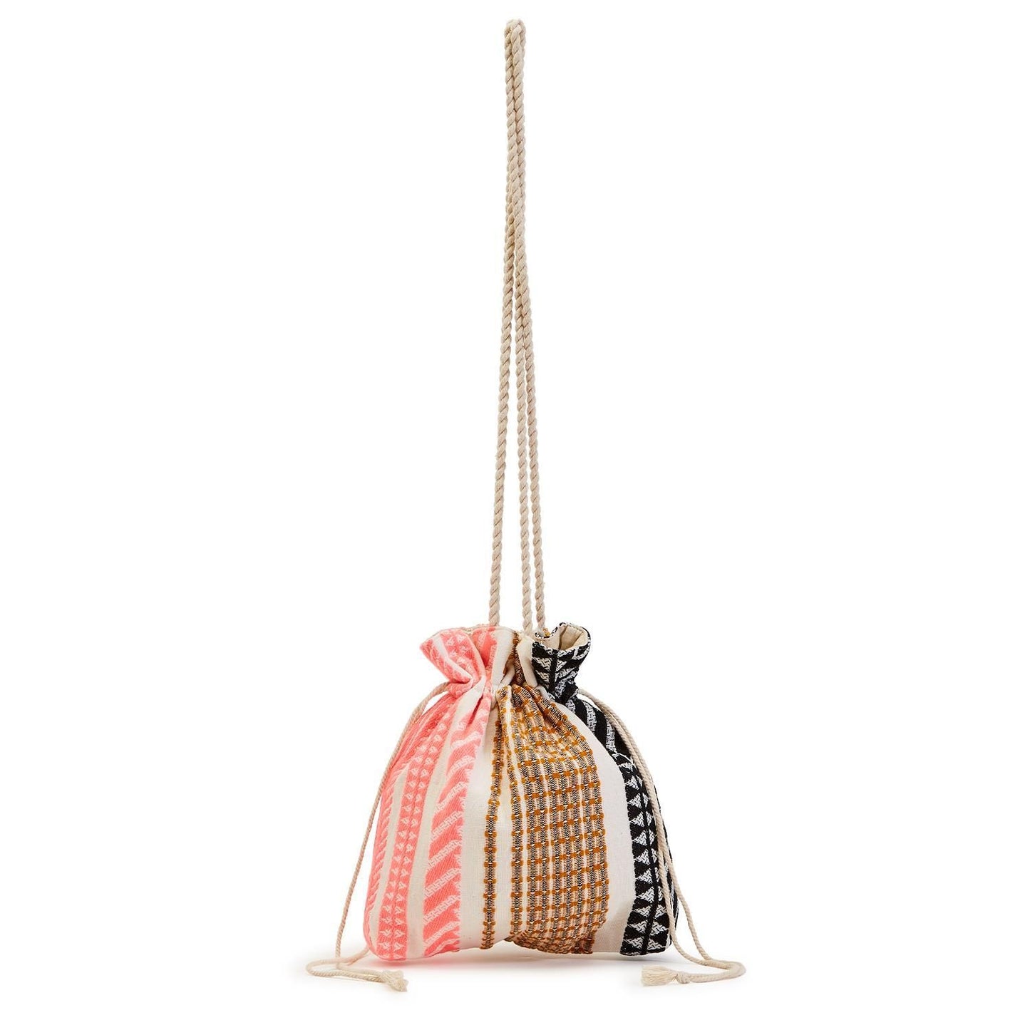 Two's Company Drawstring Pouch Style Bag