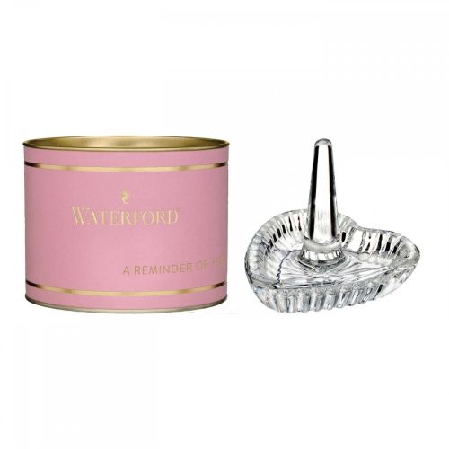 Waterford Giftology Heart Ringholder 3in, Pink Box