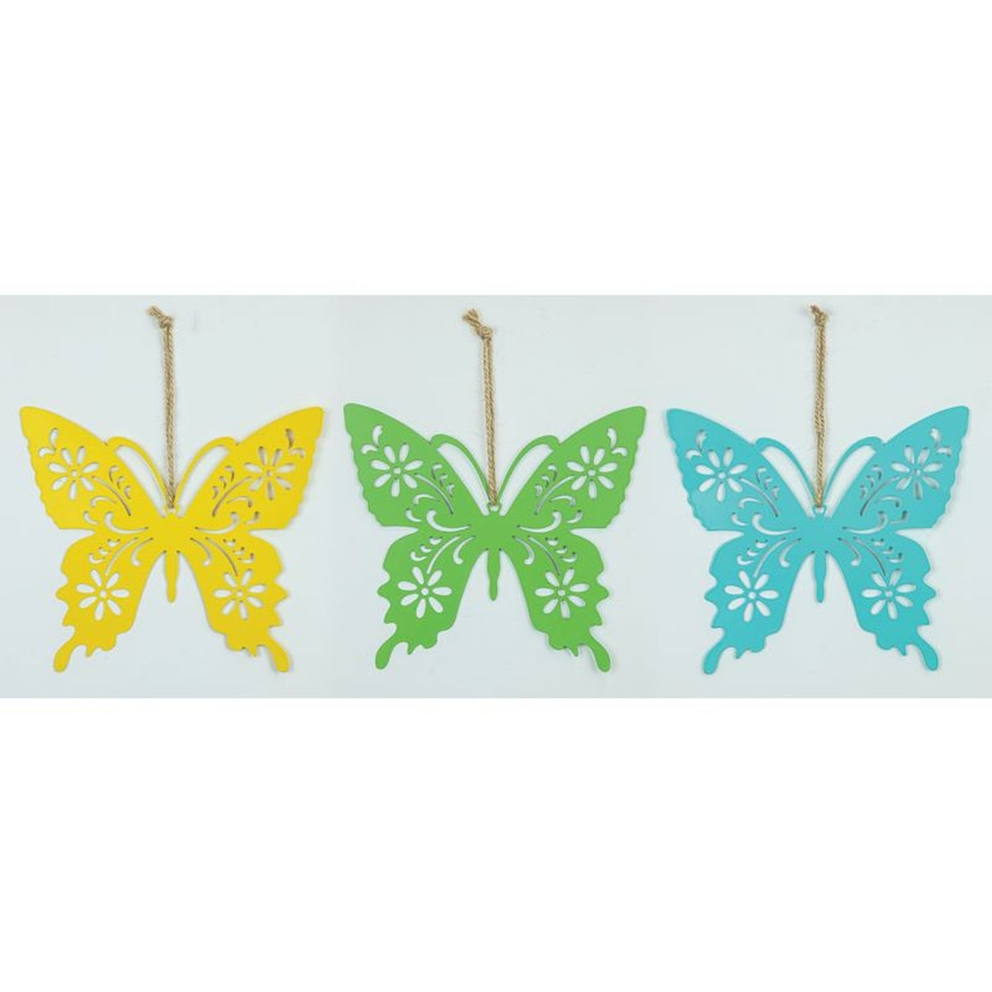 Hanna's Handiworks Spring Time Butterfly Hanger Set Of 3 Assortments