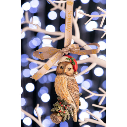 Aynsley Christmas Owl Hanging Ornament