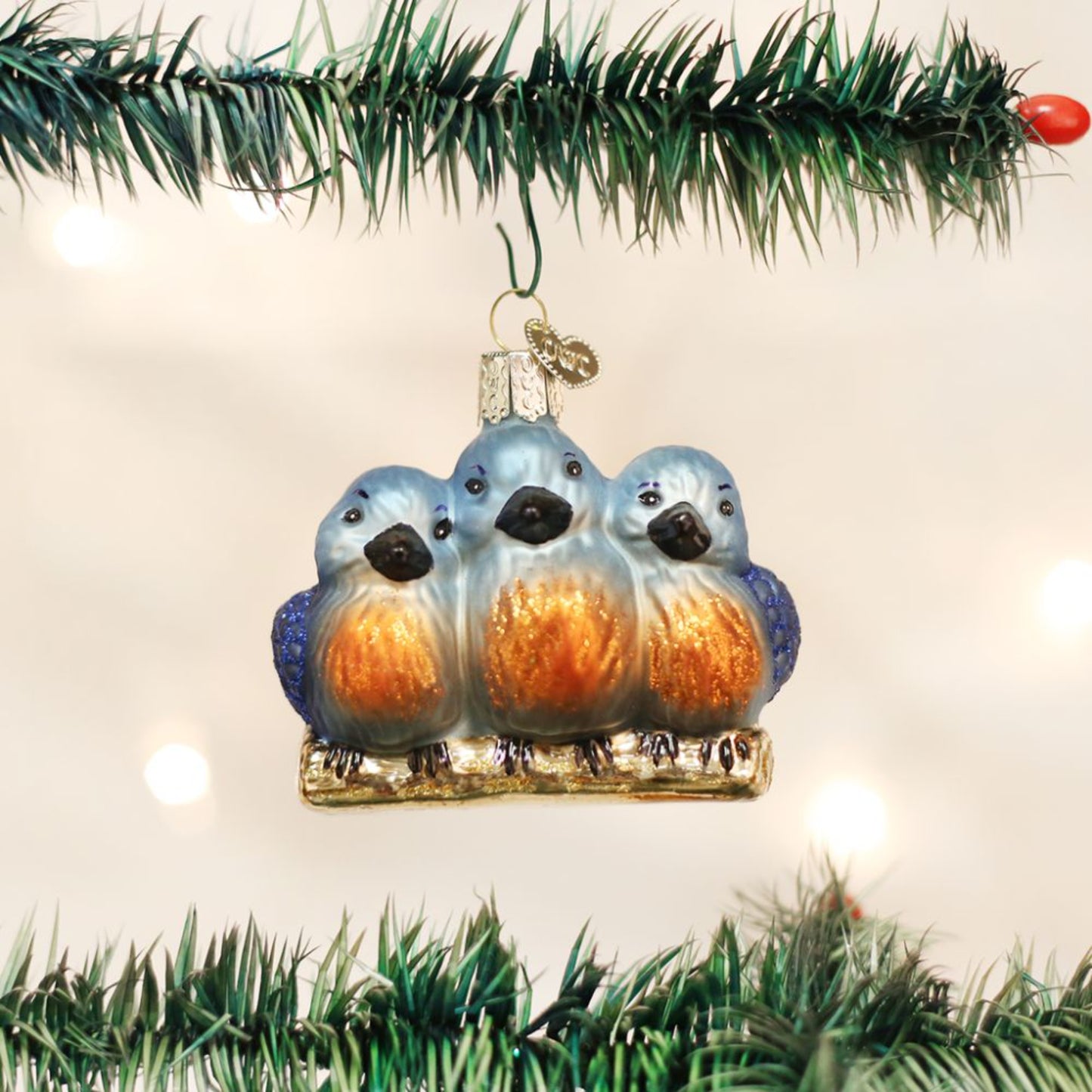 Old World Christmas Feathered Friends Ornament