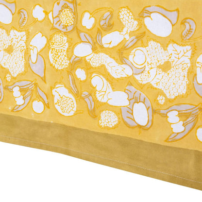 Couleur Nature Forest Harvest Grey & Mustard Tablecloth